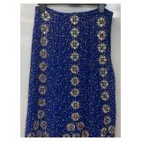 Vintage Beaded Skirt And Top Size 44