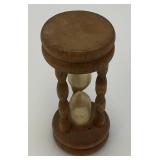 Misc. Vintage Wood Carved Items Including Camel Bone  Inlaid Trinket Box And More