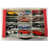 1973 Hotwheels Collectors Case With Cars & Hotwheel Track