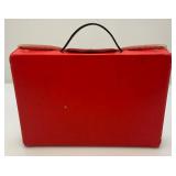 1973 Hotwheels Collectors Case With Cars & Hotwheel Track