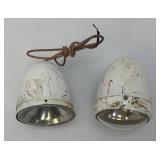 Vintage Bicycle Lights (One Missing Lens)