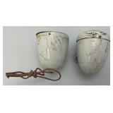 Vintage Bicycle Lights (One Missing Lens)