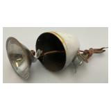 Vintage Bicycle Lights (One Missing Lens)