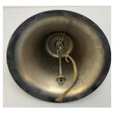 Misc. Heavy Metal Items Including Chrome bell, Heavy Brass Container And More