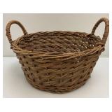 Unique Vintage Metal Woven Basket, Collectibles And More