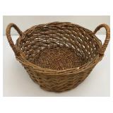 Unique Vintage Metal Woven Basket, Collectibles And More