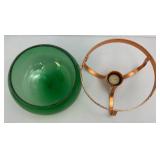 Unique Vintage Metal Woven Basket, Collectibles And More