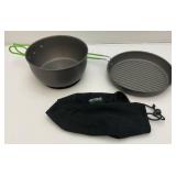 Misc. Camping Supplies Including SOLOSTOVE, Cookware And More
