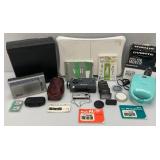 Misc. Vintage Electronics Lot Including Kodak Instamatic M6 Movie Camera, WII Fit, And More