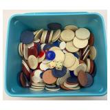 Vintage Toys Including OHIO Arts Co. Tin Litho Doll Cart And More