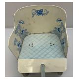 Vintage Toys Including OHIO Arts Co. Tin Litho Doll Cart And More