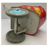 Vintage Toys Including OHIO Arts Co. Tin Litho Doll Cart And More