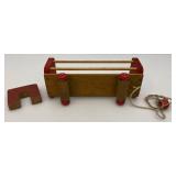 Vintage Toys Including OHIO Arts Co. Tin Litho Doll Cart And More