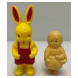 Vintage Toys Including OHIO Arts Co. Tin Litho Doll Cart And More