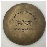 1985 Paul Manship Minnesota Museum Of Art Medal 5"