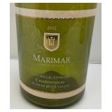 Three Tall Vintage Glass Wine Bottles (Perfect For Coins Or Marbles)