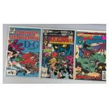 Misc. Vintage Comics Including "MARVEL UNIVERSE" And More (Bagged And Carded)