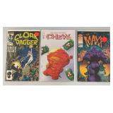 Misc. Vintage Comics Including "MARVEL UNIVERSE" And More (Bagged And Carded)