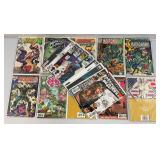 Misc. Vintage Comics Including "THE MICRONAUTS" And More (Bagged And Carded)