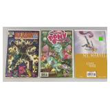 Misc. Vintage Comics Including "THE MICRONAUTS" And More (Bagged And Carded)