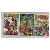 Misc. Vintage Comics Including "THE MICRONAUTS" And More (Bagged And Carded)