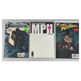 Misc. Vintage Comics Including "THE MICRONAUTS" And More (Bagged And Carded)