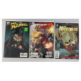 Misc. Vintage Comics Including "MS.  MARVEL" And More (Bagged And Carded)