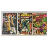 Misc. Vintage Comics Including "MS.  MARVEL" And More (Bagged And Carded)