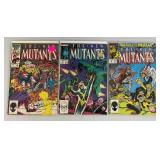 Misc. Vintage Comics Including "THE NEW MUTANTS" And More (Bagged And Carded)
