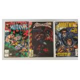 Misc. Vintage Comics Including "THE NEW MUTANTS" And More (Bagged And Carded)