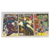 Misc. Vintage Comics Including "THE NEW MUTANTS" And More (Bagged And Carded)