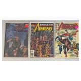 Misc. Vintage Comics Including "AVENGERS" And More (Bagged And Carded)