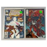 Misc. Vintage Comics Including "AVENGERS" And More (Bagged And Carded)