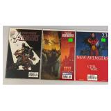 Misc. Vintage Comics Including "THE NEW AVENGERS" And More (Bagged And Carded)