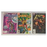 Misc. Vintage Comics Including "MORBIUS" And More (Bagged And Carded)