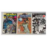 Misc. Vintage Comics Including "MORBIUS" And More (Bagged And Carded)