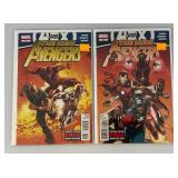 Misc. Vintage Comics Including "THE NEW AVENGERS" And More (Bagged And Carded)