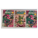 Misc. Vintage Comics Including "60 Cent AVENGERS" And More (Bagged And Carded)