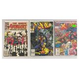 Misc. Vintage Comics Including "X-MEN" And More (Bagged And Carded)