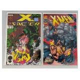 Misc. Vintage Comics Including "X-FACTOR" And More (Bagged And Carded)