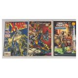 Misc. Vintage Comics Including "X-FACTOR" And More (Bagged And Carded)