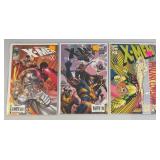 Misc. Vintage Comics Including "X-STATIX" And More (Bagged And Carded)