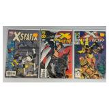 Misc. Vintage Comics Including "X-STATIX" And More (Bagged And Carded)
