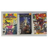 Misc. Vintage Comics Including "X-STATIX" And More (Bagged And Carded)