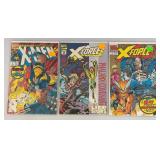 Misc. Vintage Comics Including "X-STATIX" And More (Bagged And Carded)