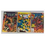 Misc. Vintage Comics Including "35 CENT YANG" And More (Bagged And Carded)