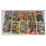 Misc. Vintage 40 & 50 Cent Comics Includinf "THE HULK" (Bagged And Carded)