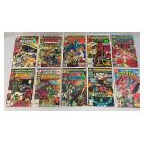 Misc. Vintage 50 Cent Comics Including "MICRONAUTS" And More (Bagged And Carded)