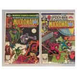 Misc. Vintage 50 Cent Comics Including "MICRONAUTS" And More (Bagged And Carded)