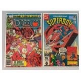 Misc. Vintage 50 Cent Comics Including "MICRONAUTS" And More (Bagged And Carded)